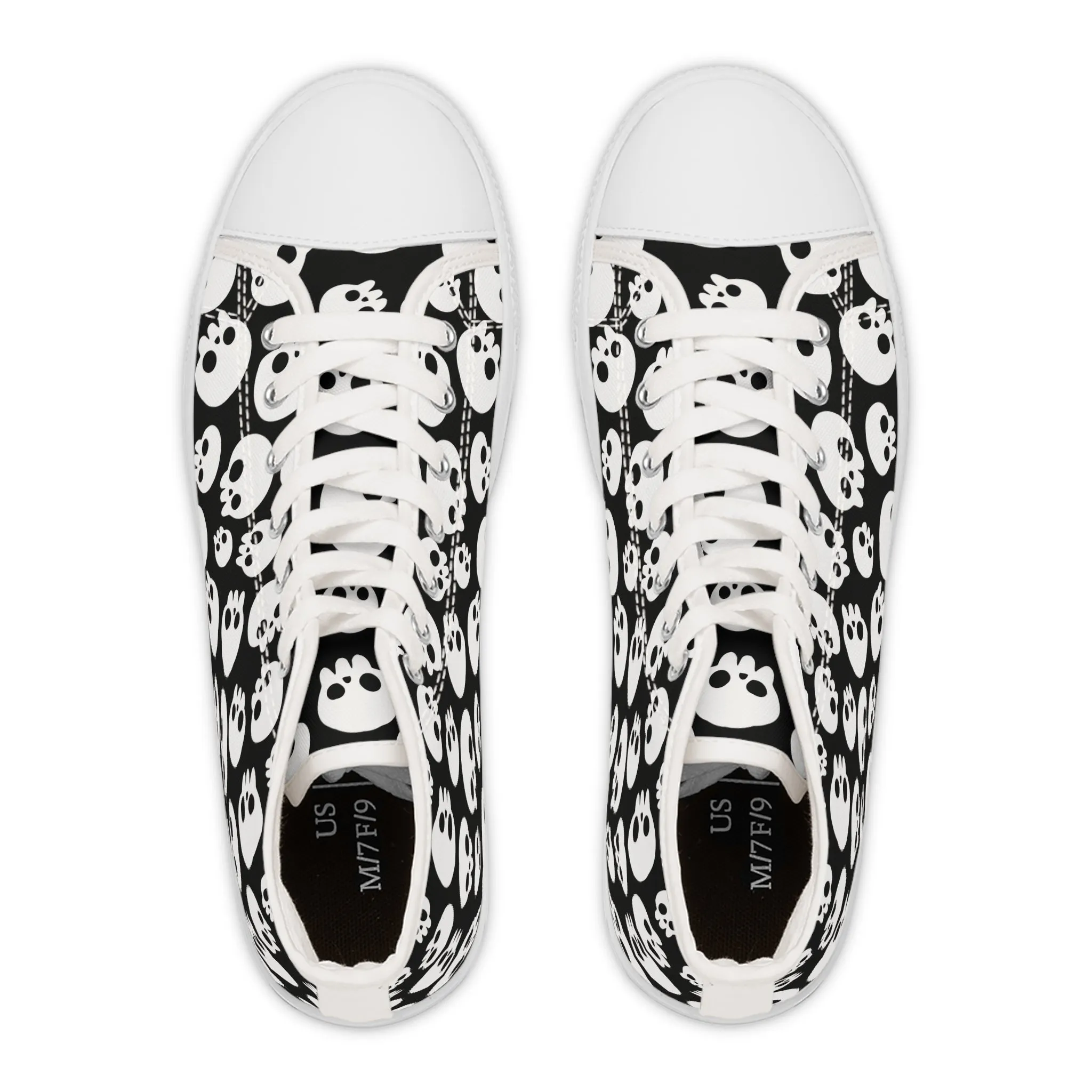 Skeletons Women's High Top Sneakers