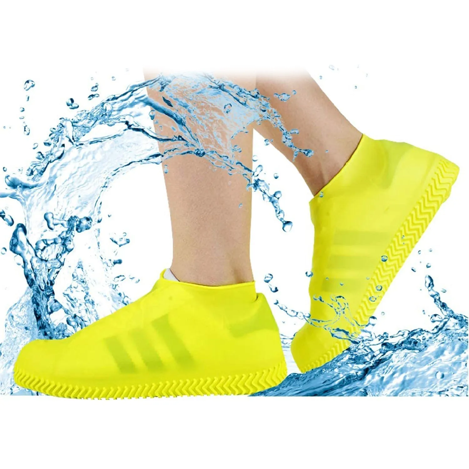 Small Silicone Shoe Covers: Waterproof & Anti-Skid for Rain & Bike