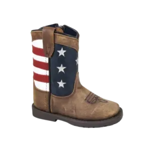 Smoky Mountain Kid's  Stars and Stripes Boot