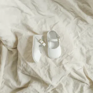 Soft Soled Mary Jane - White