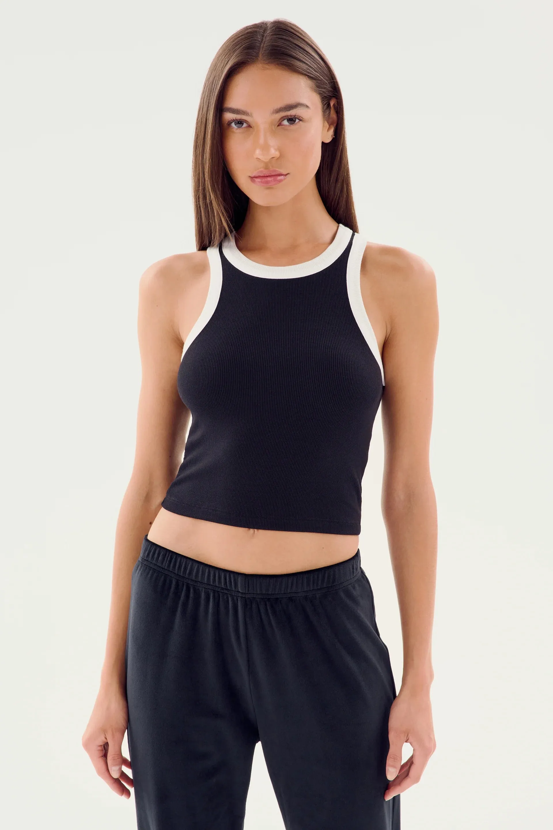 SPLITS59 | Kiki Rib Crop Tank