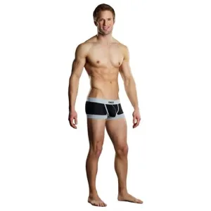 Sport Short Athletic Mesh - Extra Large Black and Grey