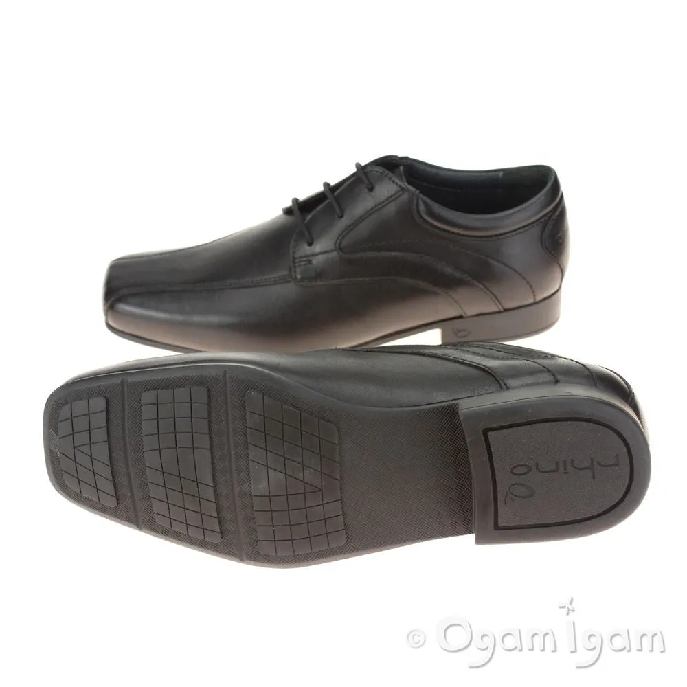 Start-rite Times Boys Black School Shoe