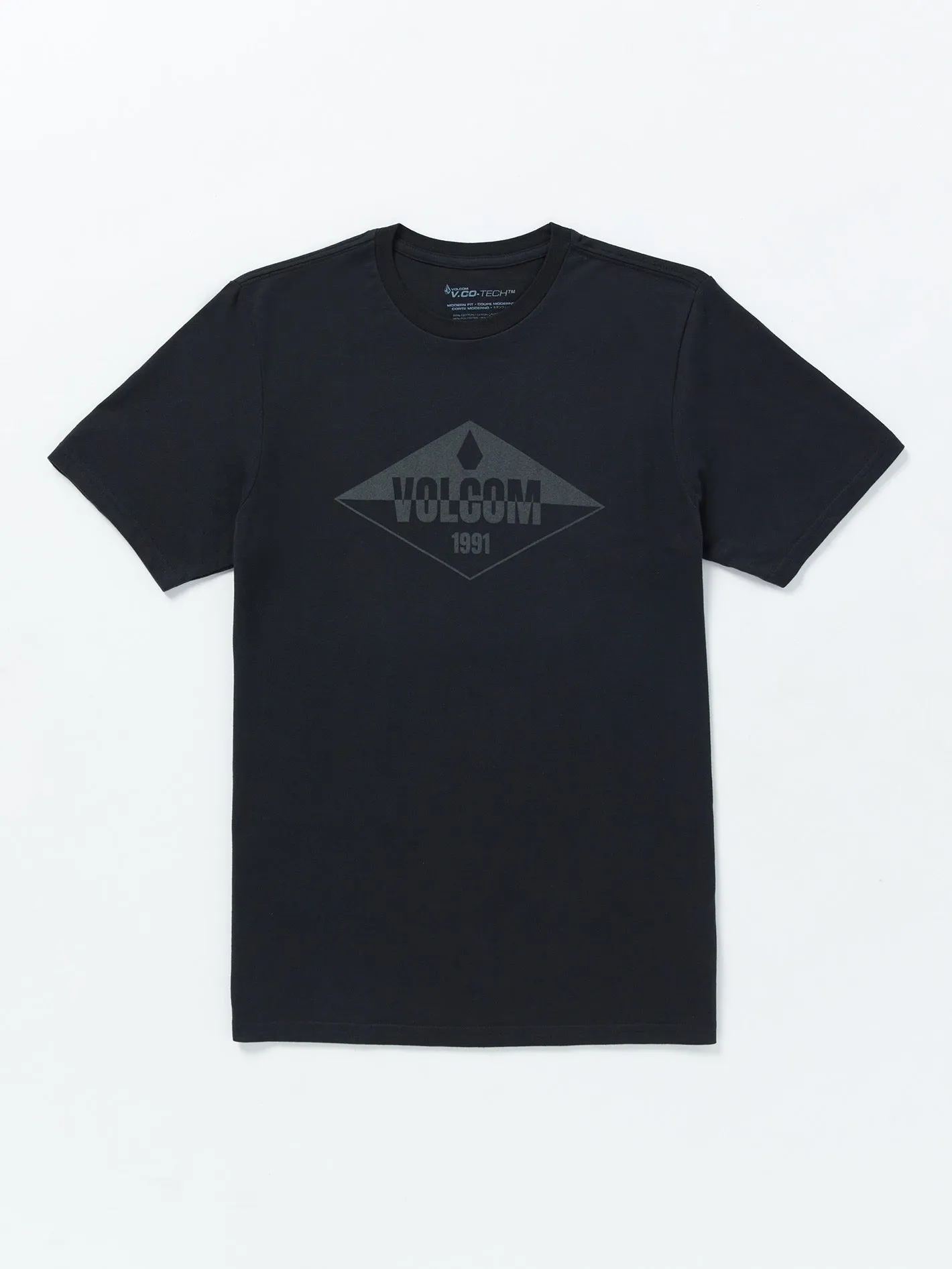 Stone Sane Tech Short Sleeve Tee - Black