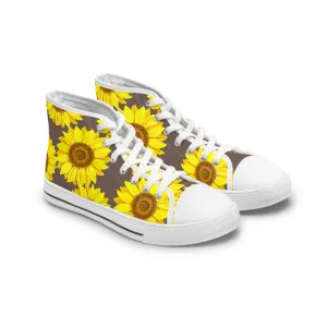 Sunflower Women's High Top Sneakers