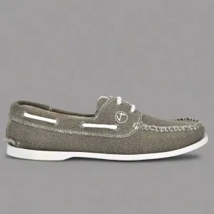 Sustainable Men Vegan Hemp and Cotton Boat Shoes