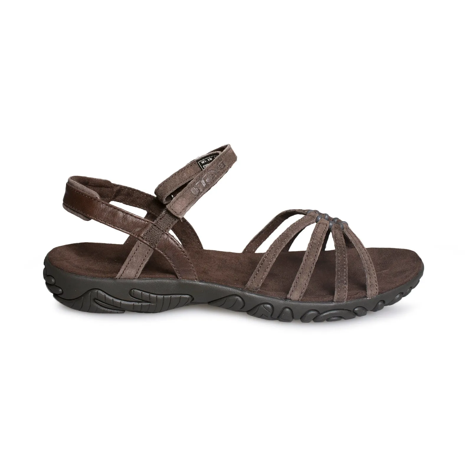 TEVA Kayenta Suede Brown Sandals - Women's