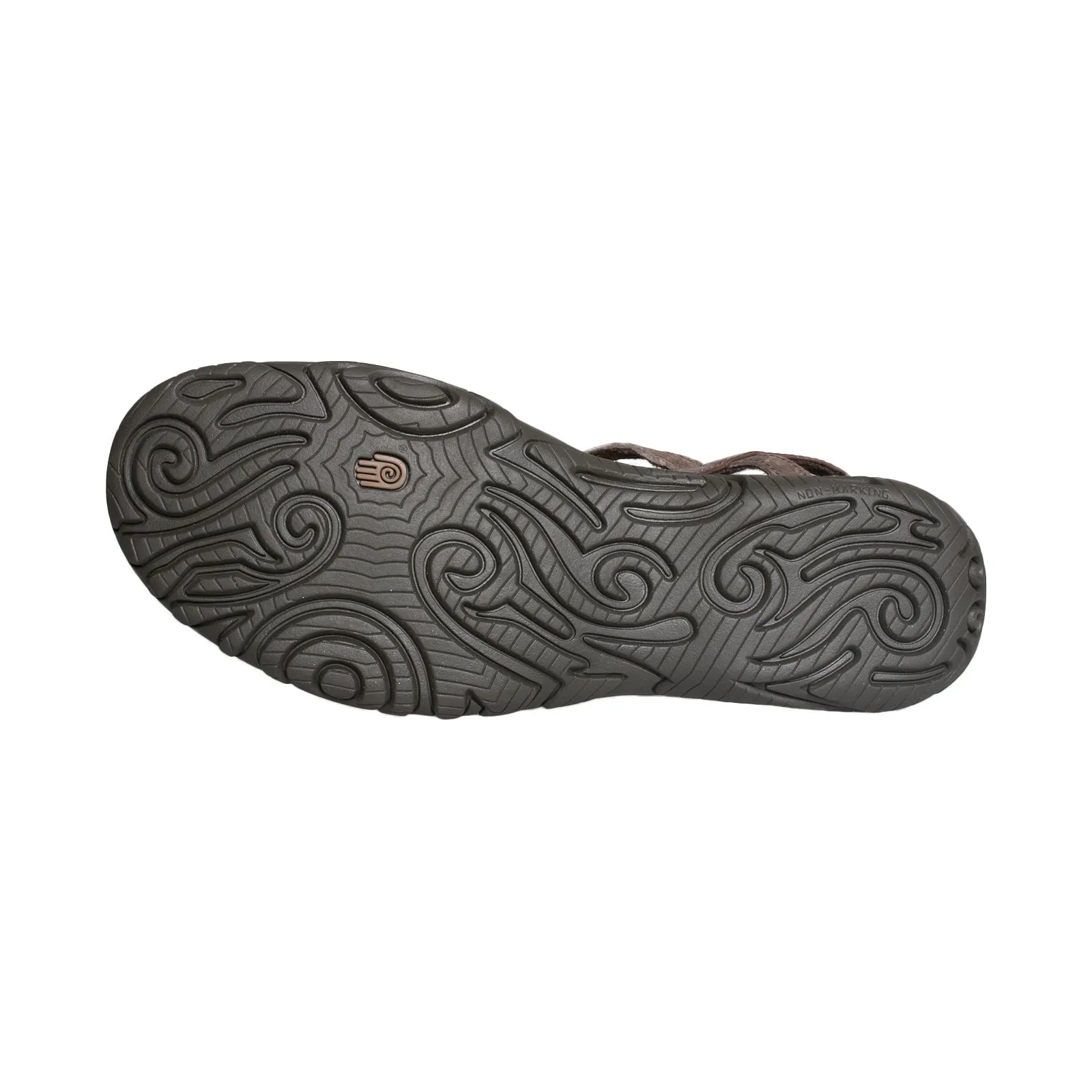 TEVA Kayenta Suede Brown Sandals - Women's