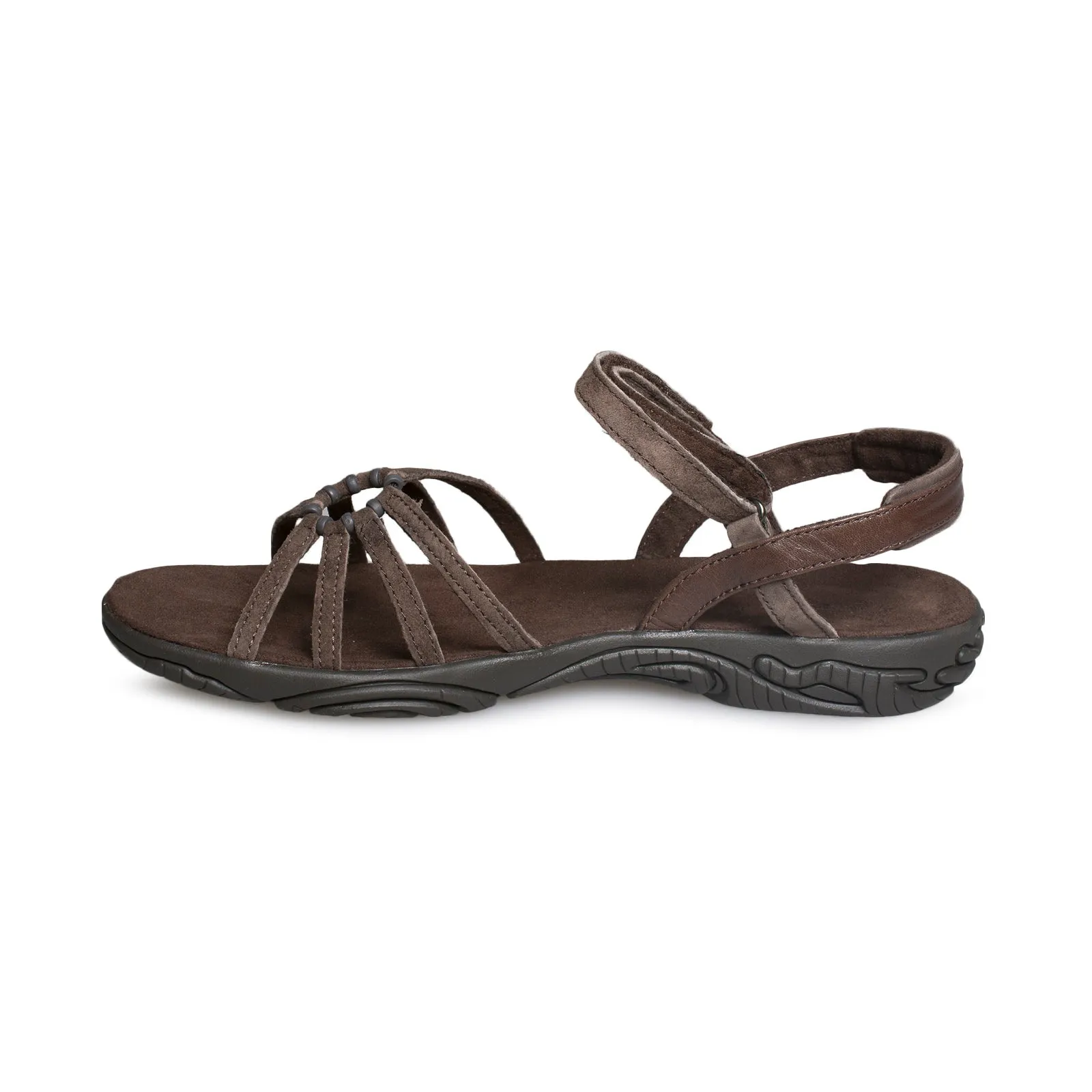 TEVA Kayenta Suede Brown Sandals - Women's