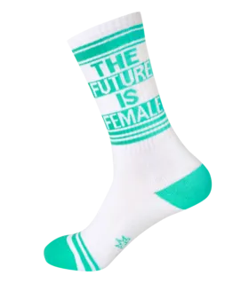 The Future is Female Unisex Crew Socks