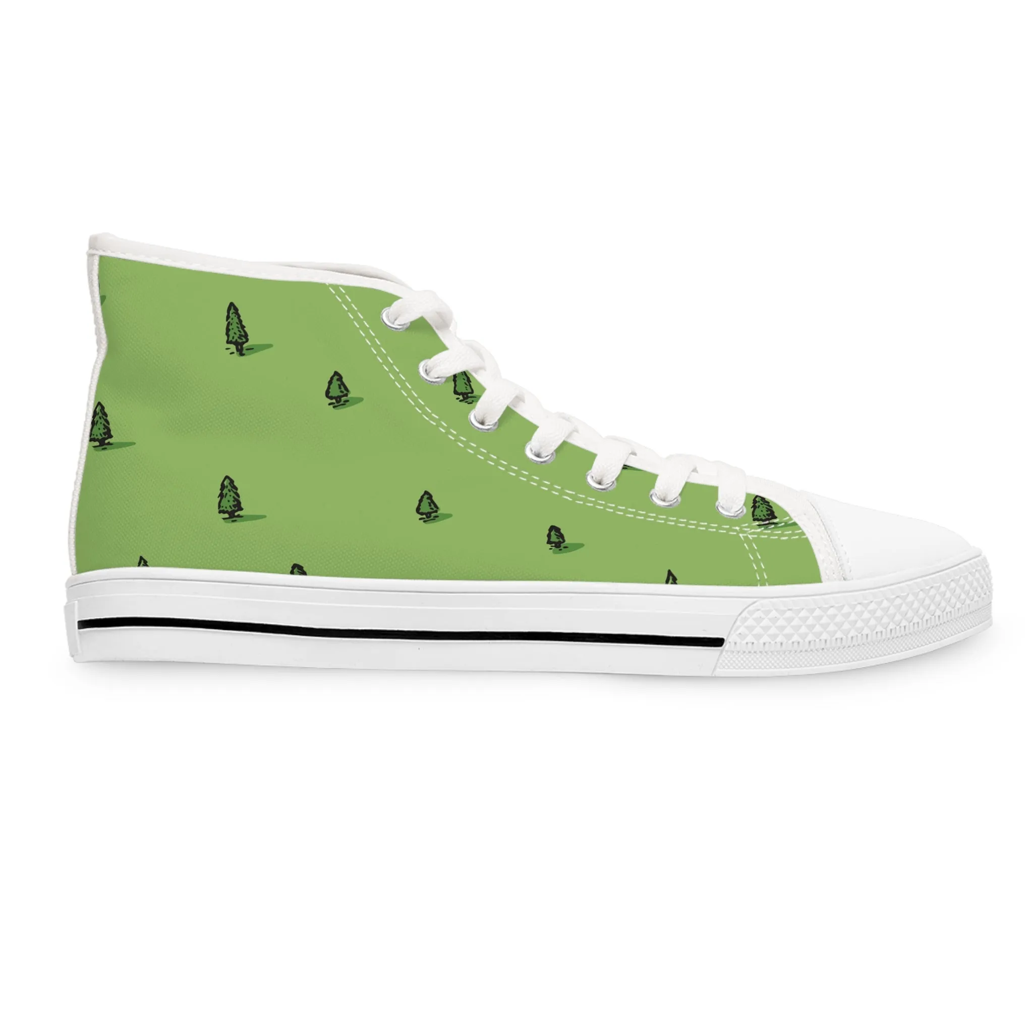 Trees Women's High Top Sneakers