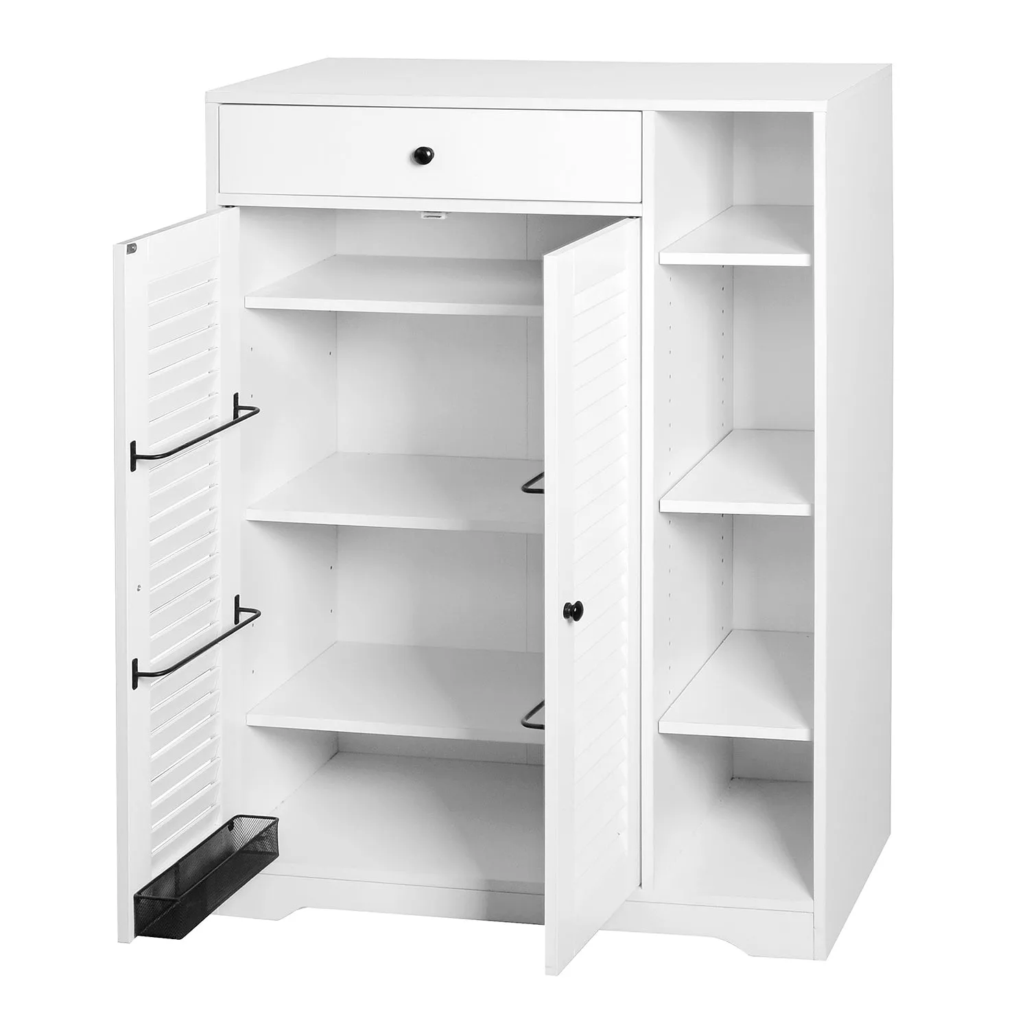 Trevor Shoe Storage Cabinet - White