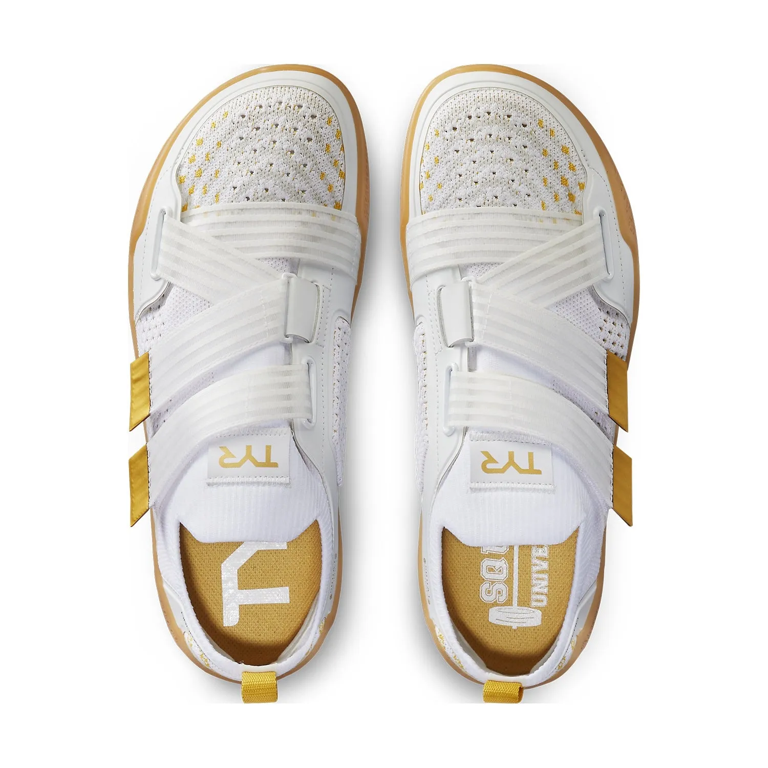 TYR DZ-1 DropZero Barefoot Trainer Shoes (132 White/Gold)