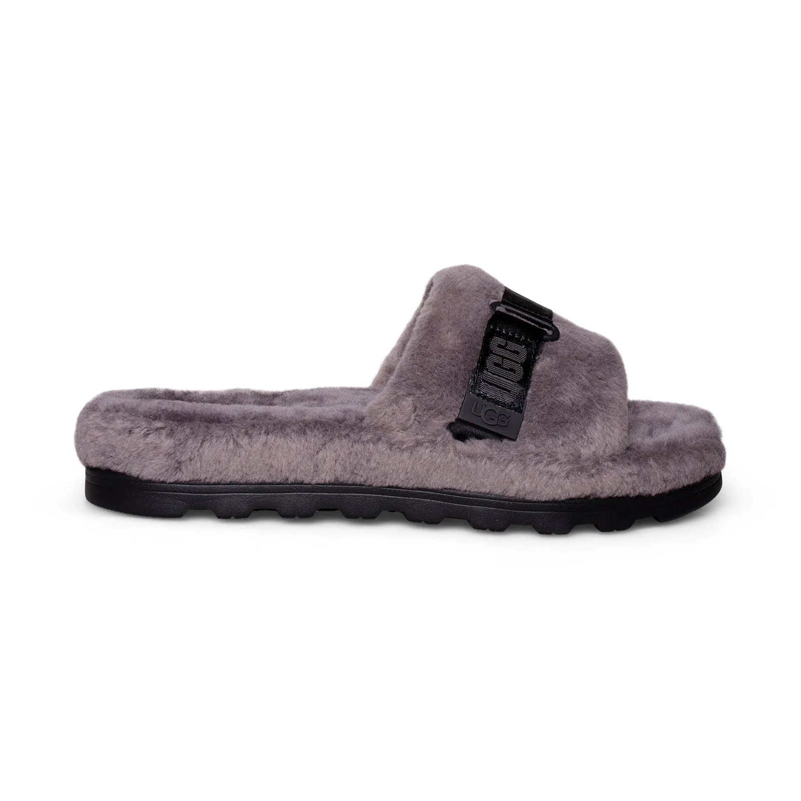 UGG Fluff Up Charcoal Slippers - Men's