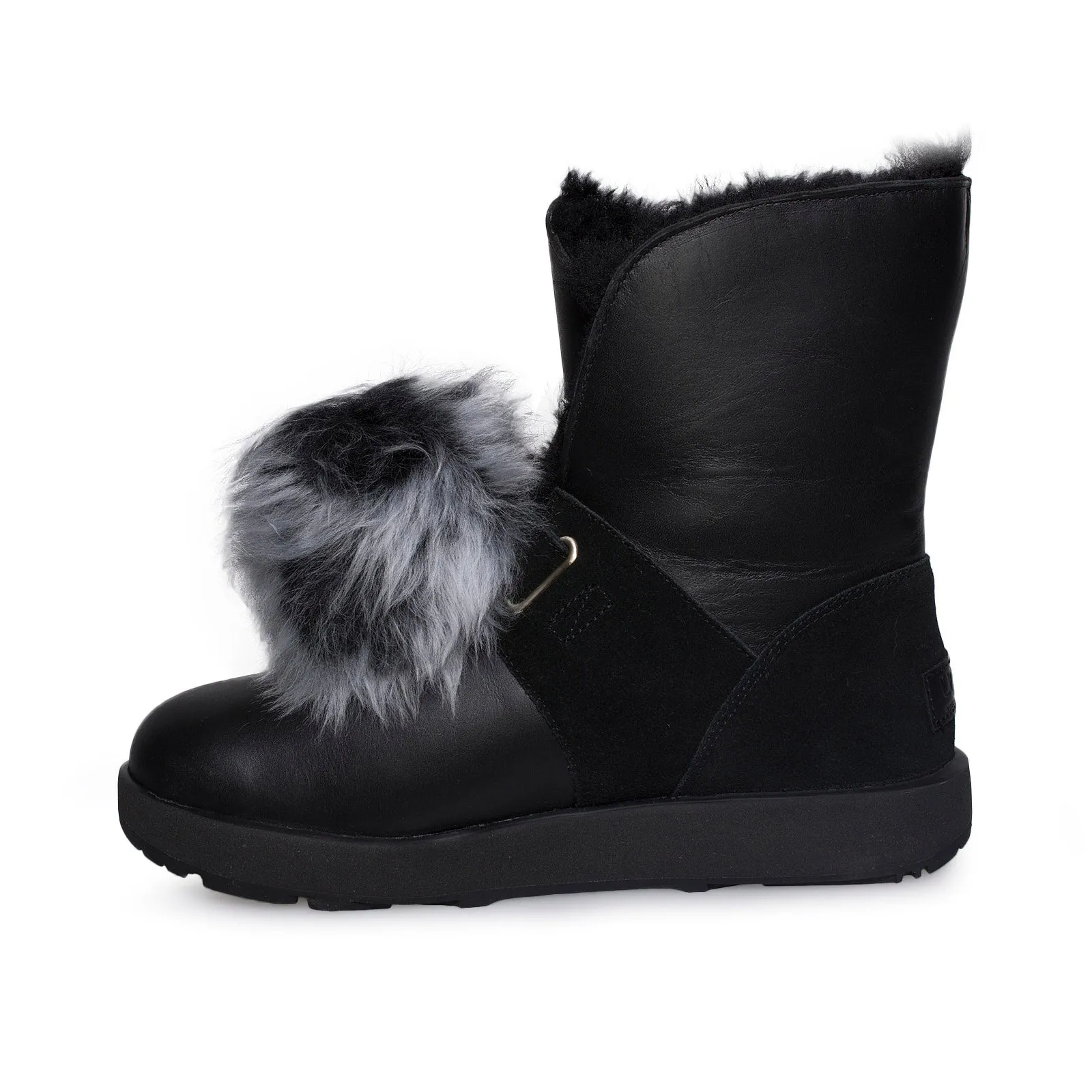 UGG Isley Waterproof Black Boots