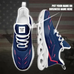 Unique client gift ideas, business gifts ideas Custom Max Soul,  Personalized Sneakers Shoes, Maxsoul-B07010-redblue