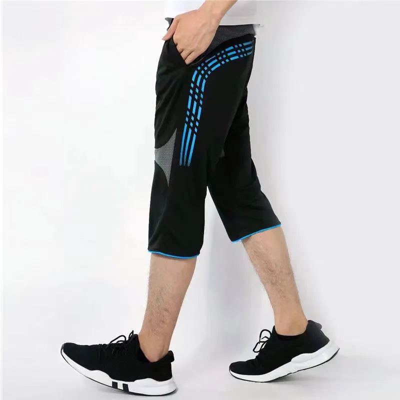 Unisex Soccer Goalkeeper Pants/Running Athletic 3 Quarter Trousers