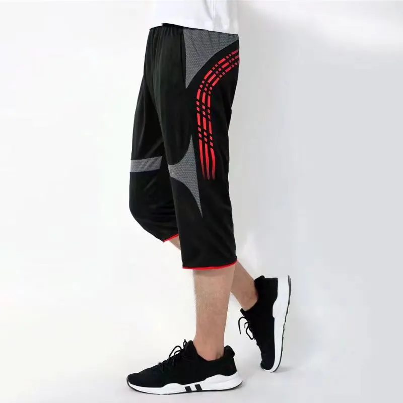 Unisex Soccer Goalkeeper Pants/Running Athletic 3 Quarter Trousers