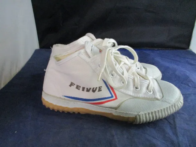 Used Feiyue Tiger Claw High Top Martial Arts Shoes size 35 / Youth 4