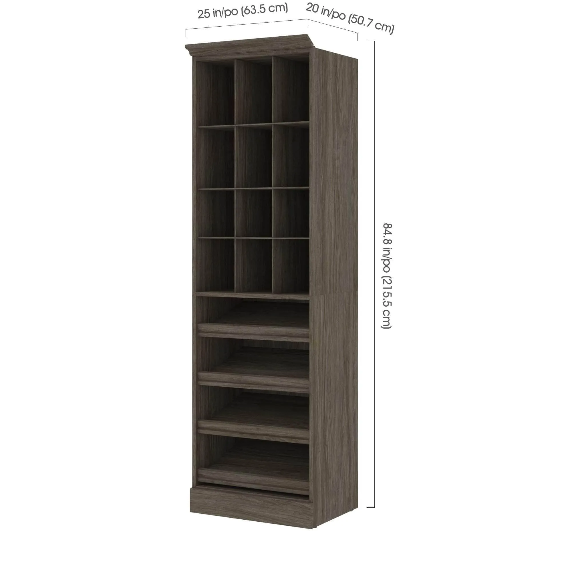 Versatile 25” Closet Organizer - Available in 2 Colours