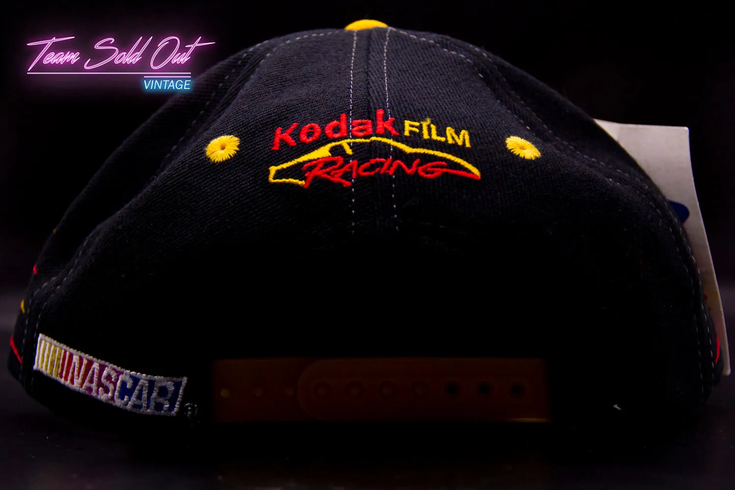 Vintage Logo Athletic Diamond Sterling Marlin Kodak Film Racing NASCAR Snapback Hat