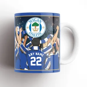 Wigan Athletic Male Celebration Mug