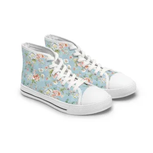 Wildflower Wonder Women's High Top Sneakers