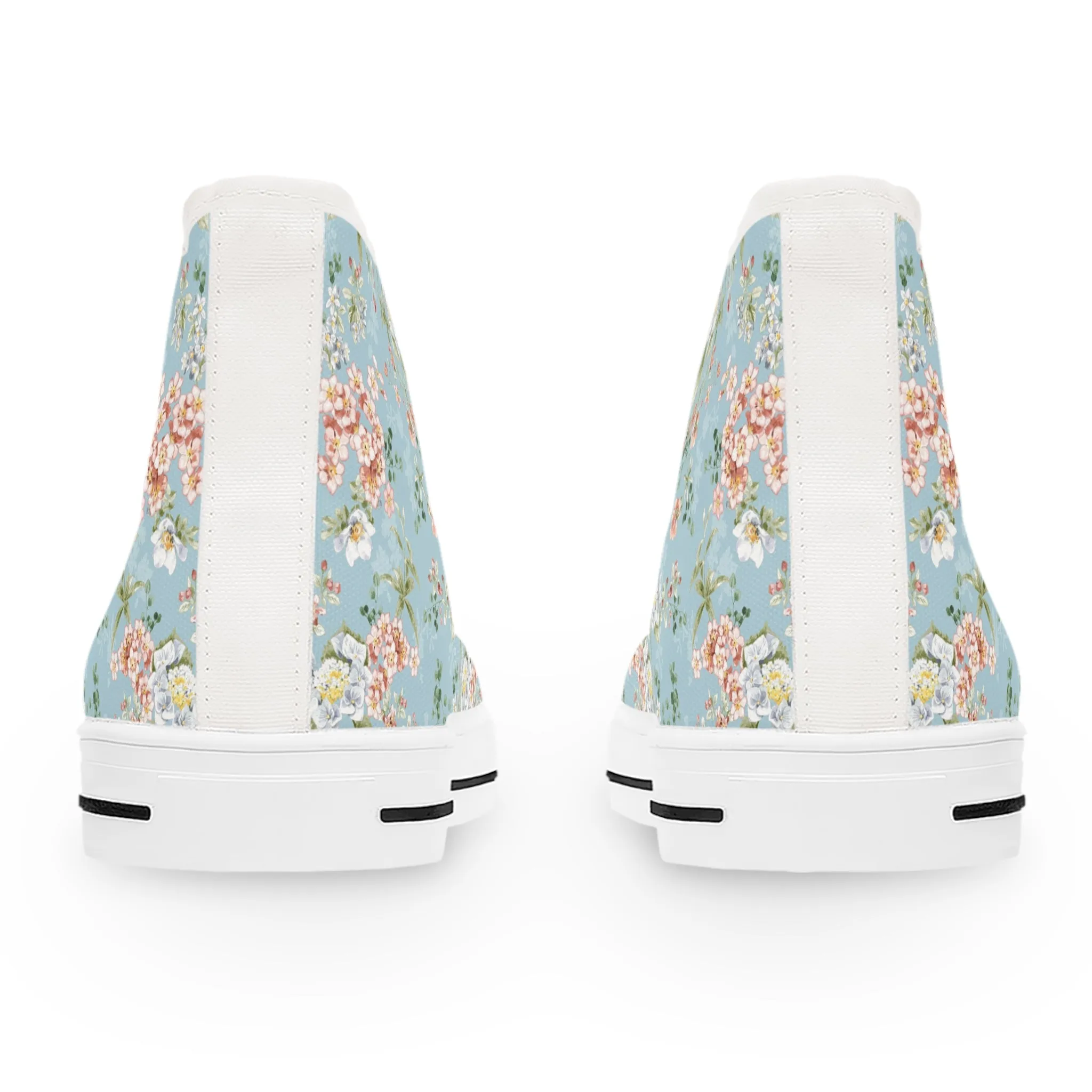 Wildflower Wonder Women's High Top Sneakers