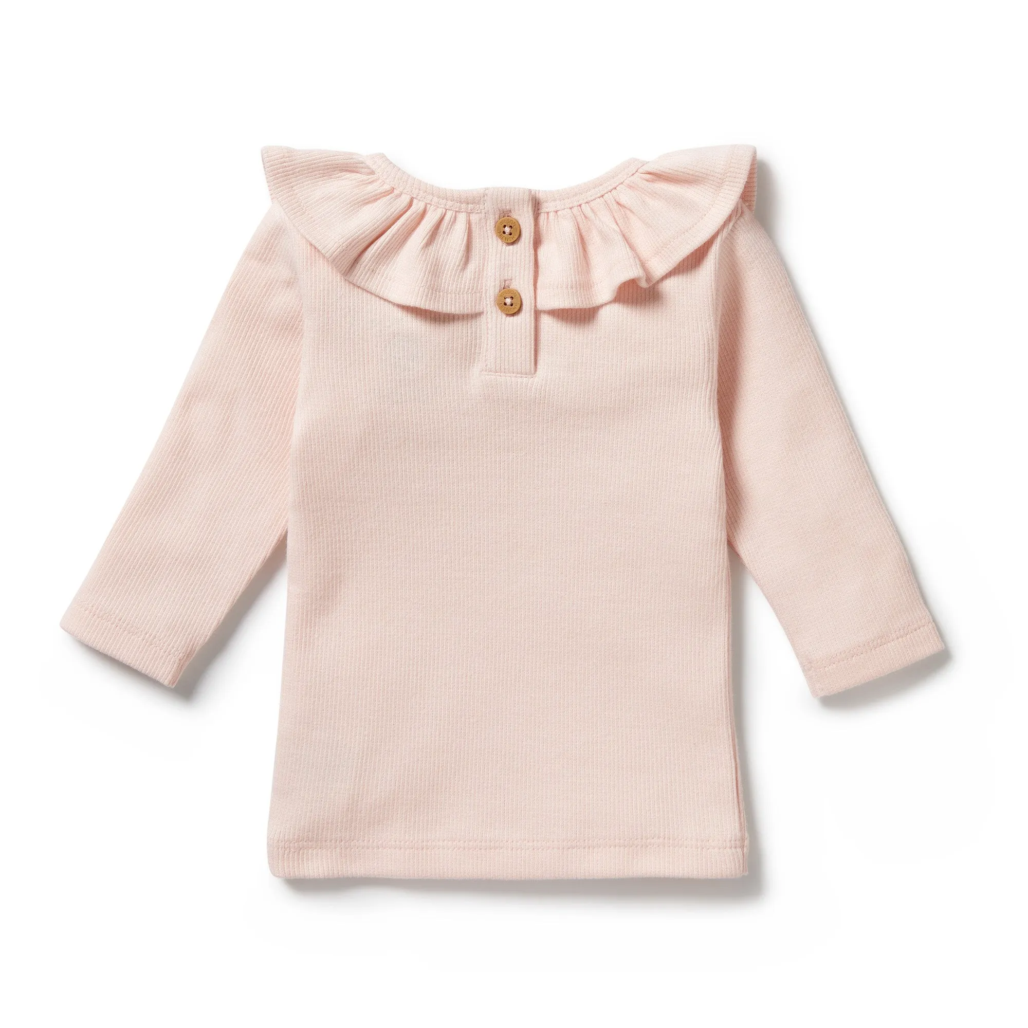 Wilson   Frenchy Organic Ruffle Top - Pink