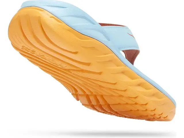 WOMEN'S HOKA ORA RECOVERY FLIP | SUMMER SONG / AMBER YELLOW