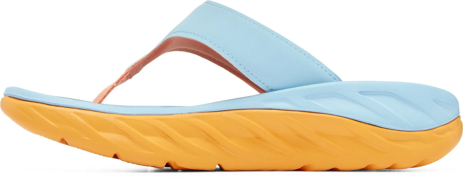 WOMEN'S HOKA ORA RECOVERY FLIP | SUMMER SONG / AMBER YELLOW