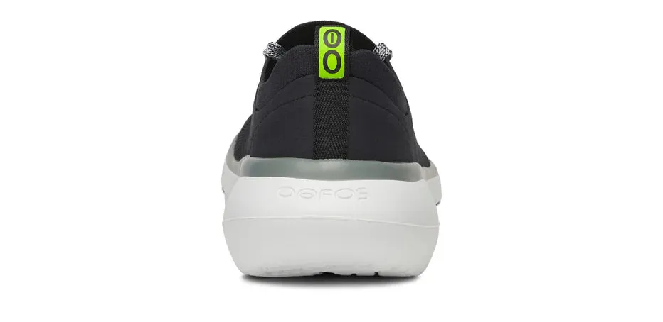 Women's OOfos OOmy Stride Color: White / Black