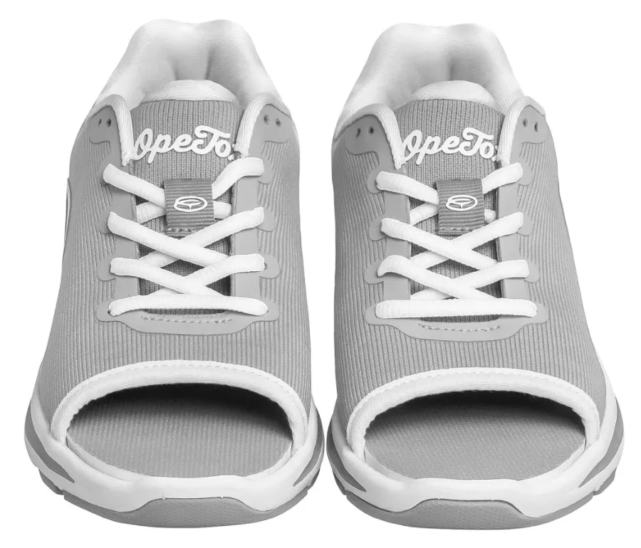 Women's Open Toe Sneaker Grey