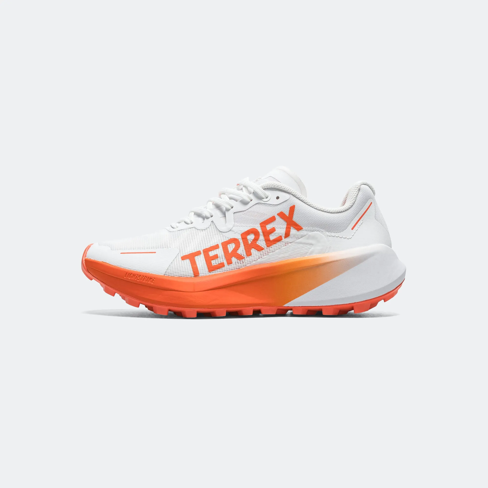 Womens Terrex Agravic 3 - Cloud White/Semi Impact Orange-Dash Grey