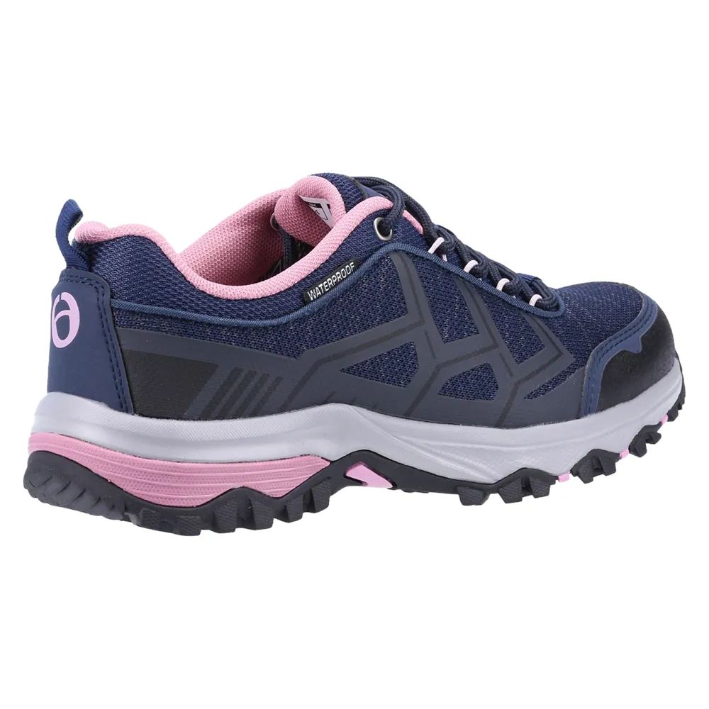 Wychwood Recycled Walking Shoes Navy/Pink