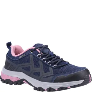 Wychwood Recycled Walking Shoes Navy/Pink